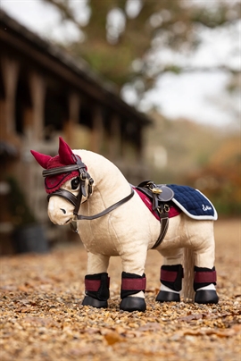 Mini Toy Pony Lændedækken - Navy - LeMieux